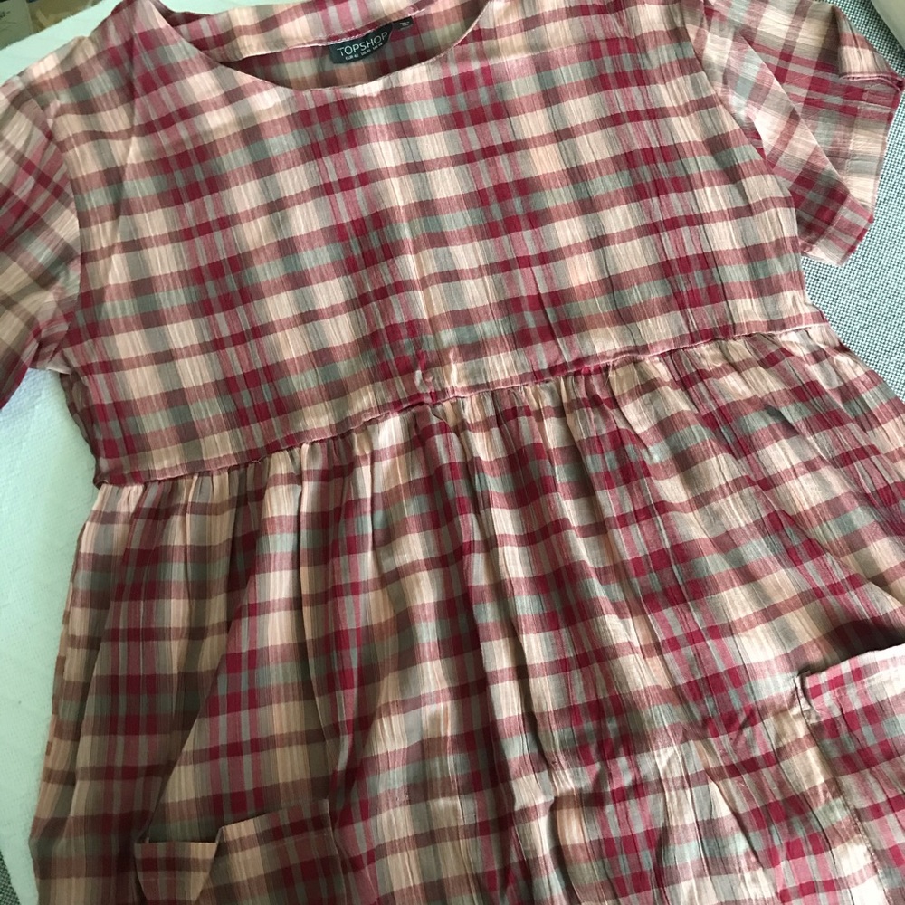 TOOSHOP loose fit cotton dress